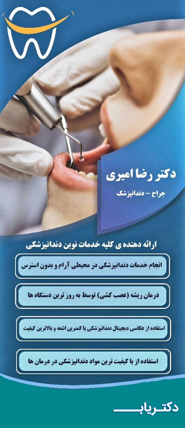 نمونه کار دکتر رضا امیری