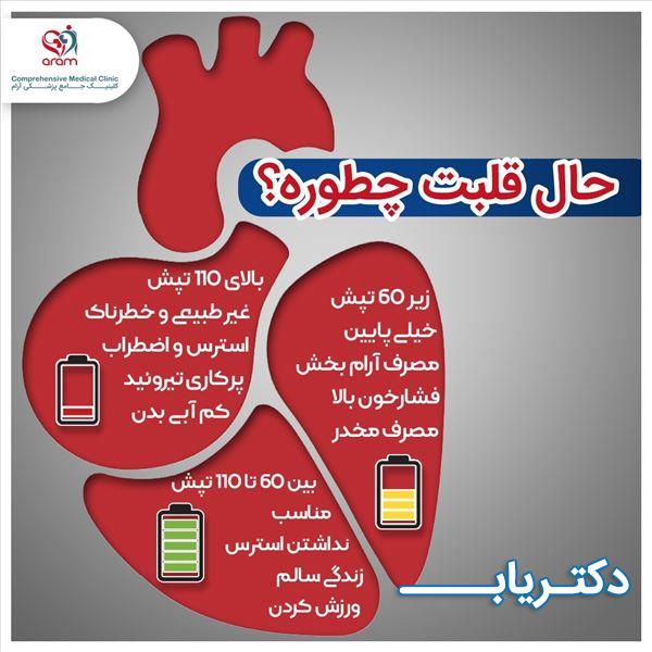 نمونه کار مرکز قلب آرام 1